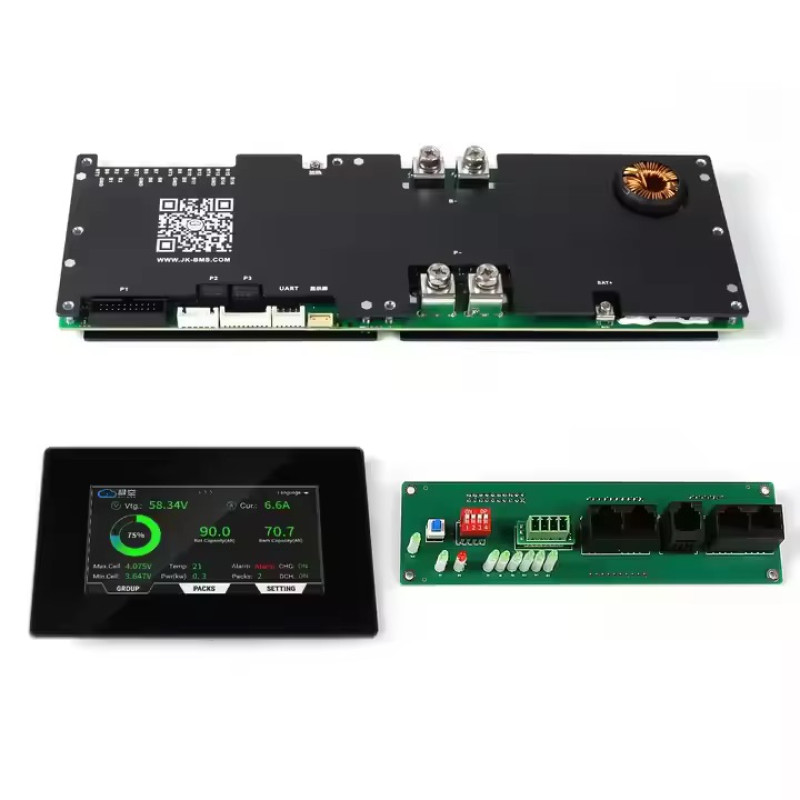 JK-PB2A16S20P Active Balance BMS 16S 200A LiFePO₄ 48V з RS485 / CAN / RS232 / Bluetooth