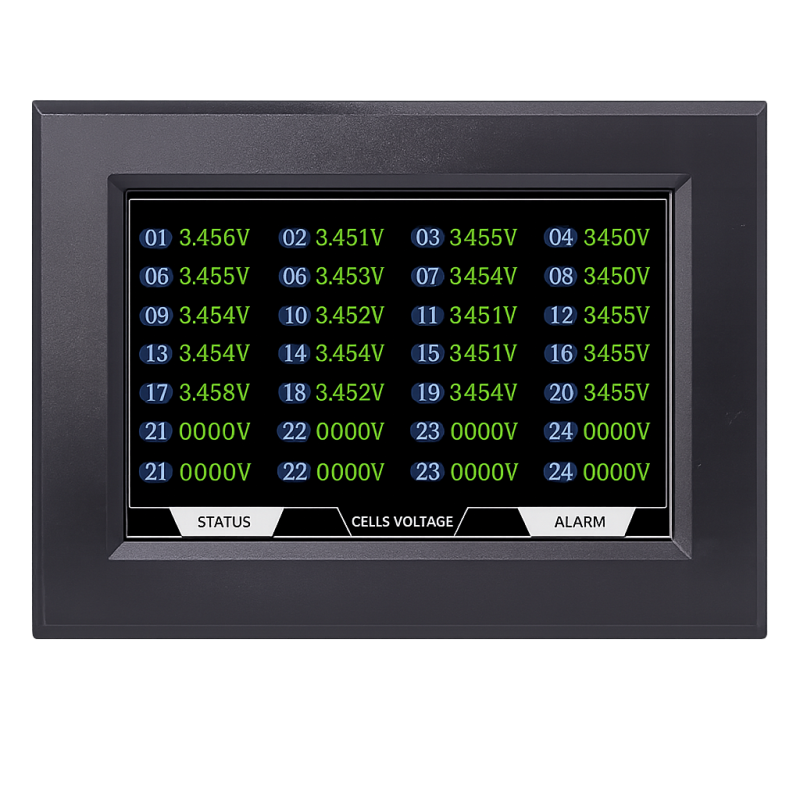 4,3-дюймовий ЖК-дисплей для BMS та LiFePO₄ акумуляторів