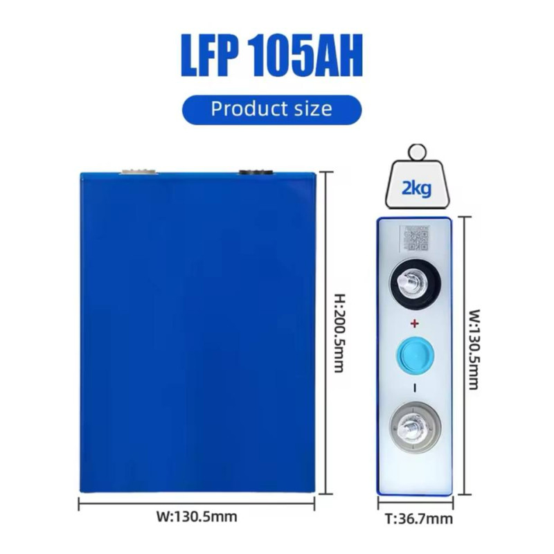 <h1>EVE LF105 LiFePO4 Battery Cell 105Ah 3.2V (10532336)</h1>