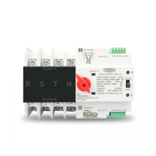 Автомат введення резерву (АВР) TOMZN TOQ5-125/4 (TOQ54), 4P, 125A, 220/380V, трифазний