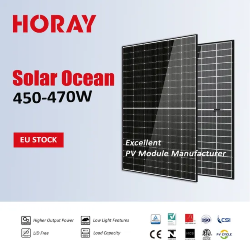 Сонячна батарея Solar Galaxy 455 Вт Horay N-Type Bifacial